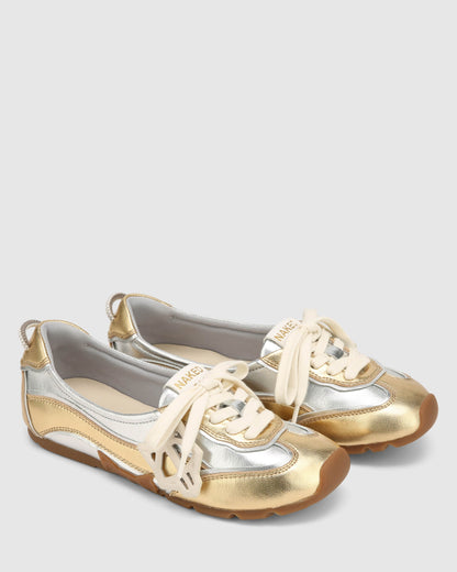 Absolute Silver/Gold Leather