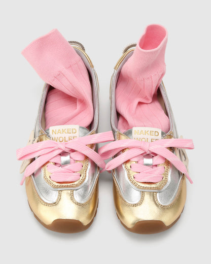 Absolute Silver/Gold Leather