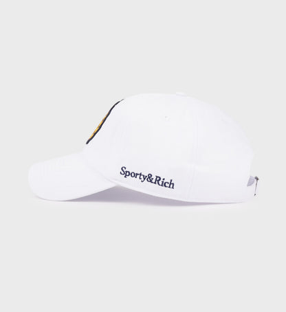 NY Crest Hat - White
