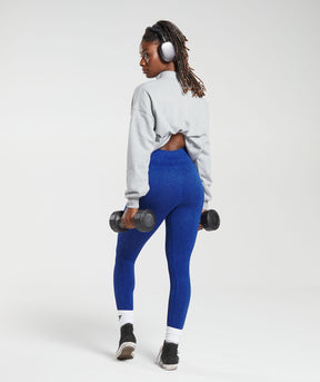 Gymshark Adapt Fleck x Whitney Leggings - Cobalt Blue/Iris Blue