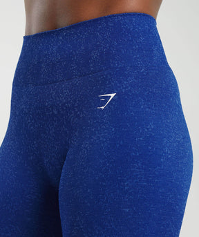 Gymshark Adapt Fleck x Whitney Leggings - Cobalt Blue/Iris Blue