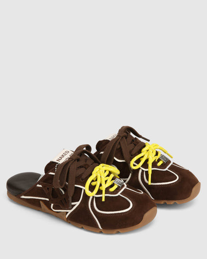 Admire Brown Suede