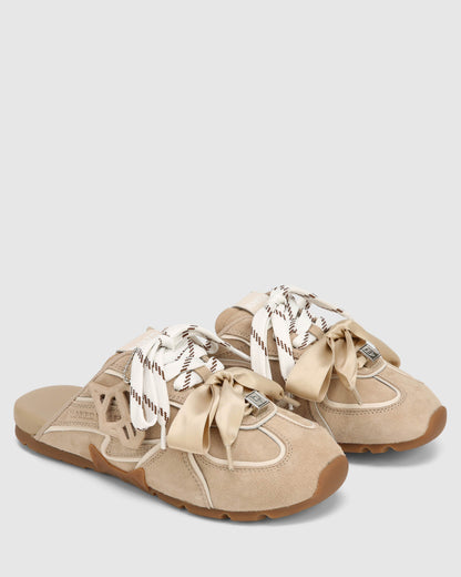 Admire Off White Suede