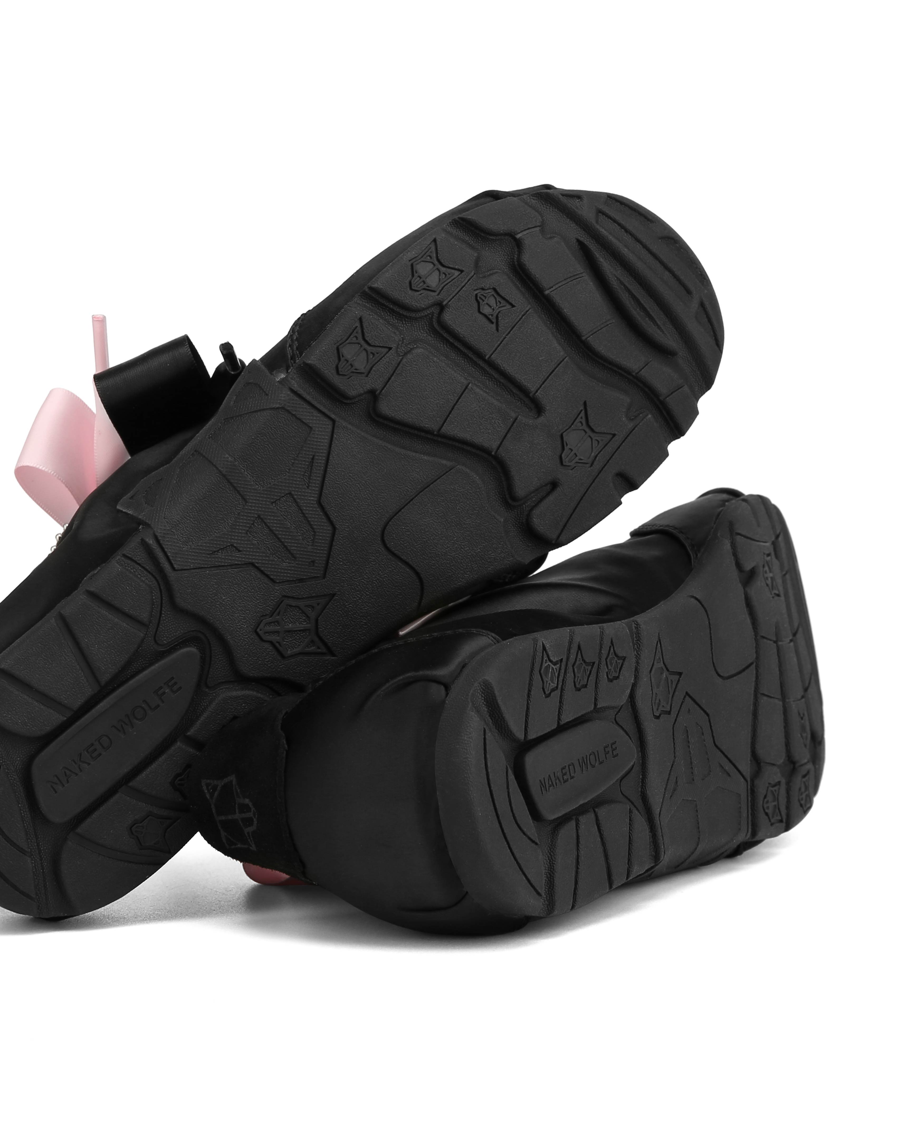 Adorable Black Satin