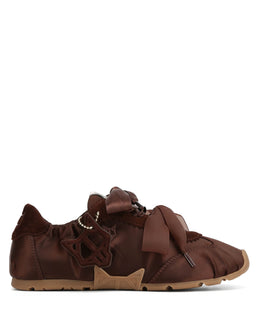 Adorable Brown Satin