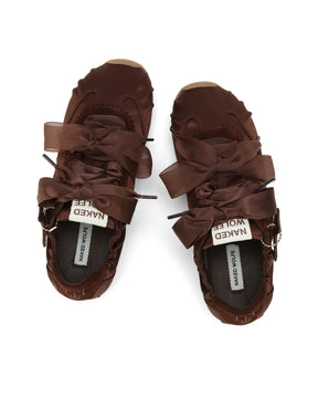 Adorable Brown Satin