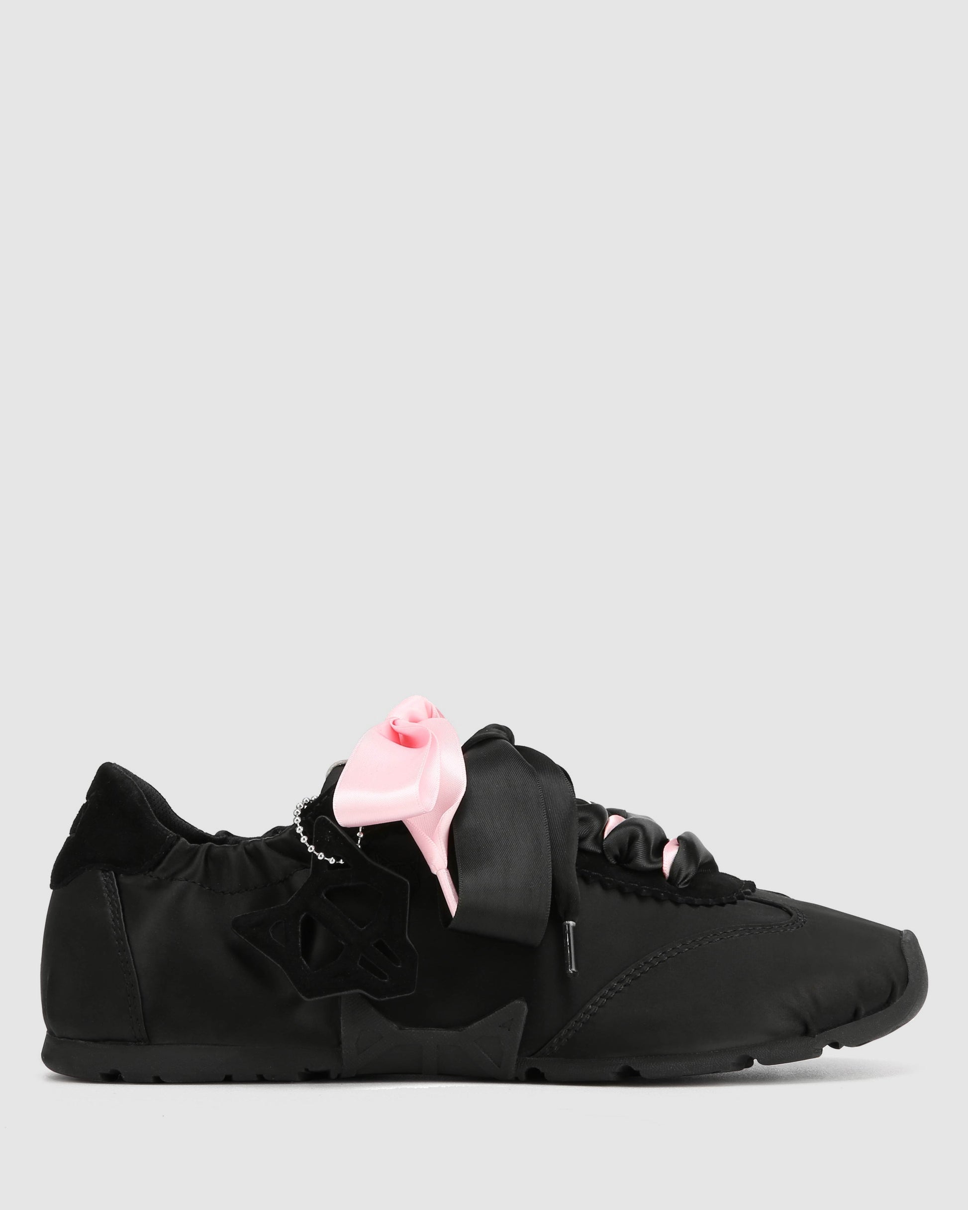 Adorable Black Satin