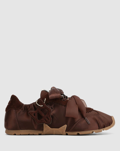 Adorable Brown Satin