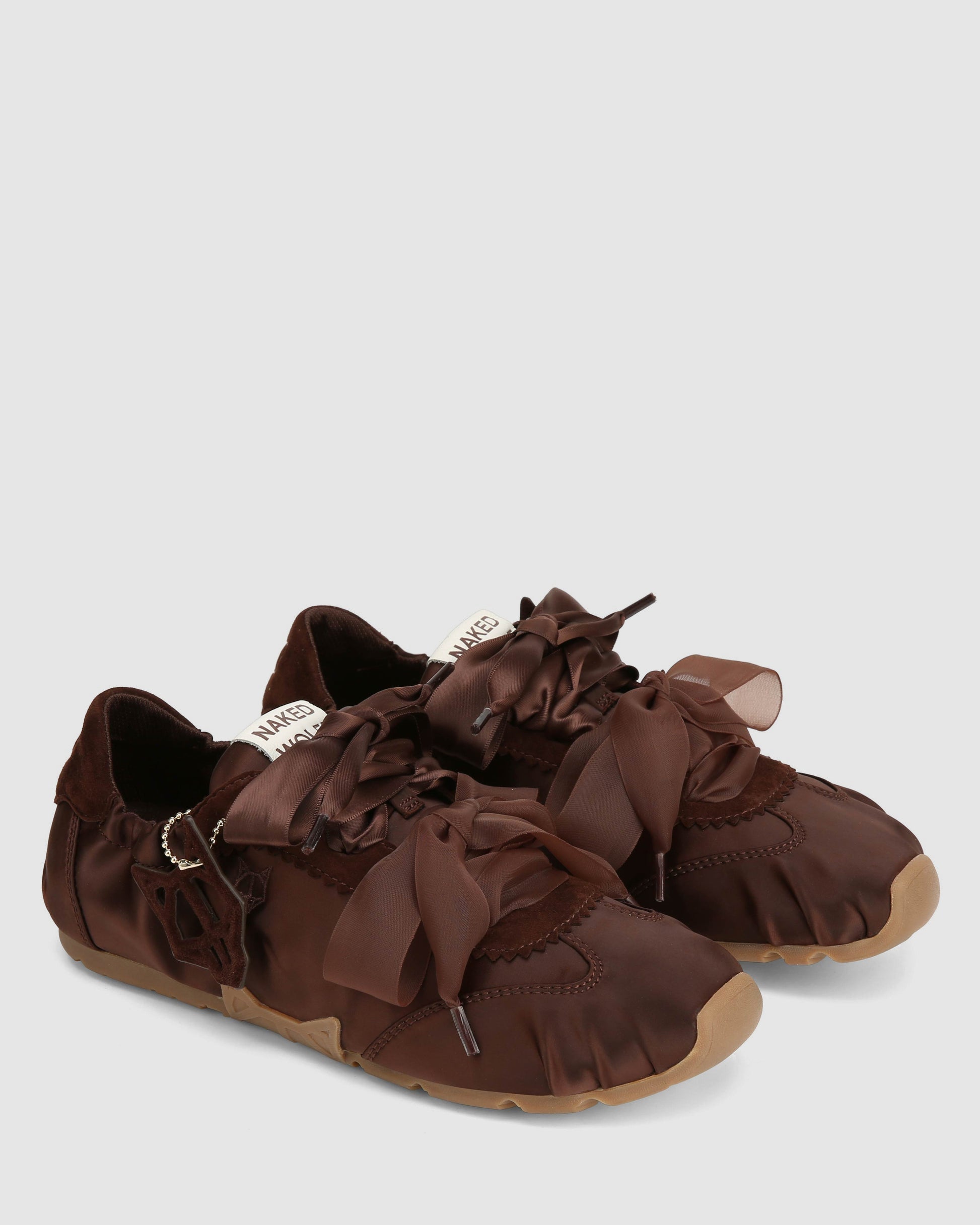Adorable Brown Satin