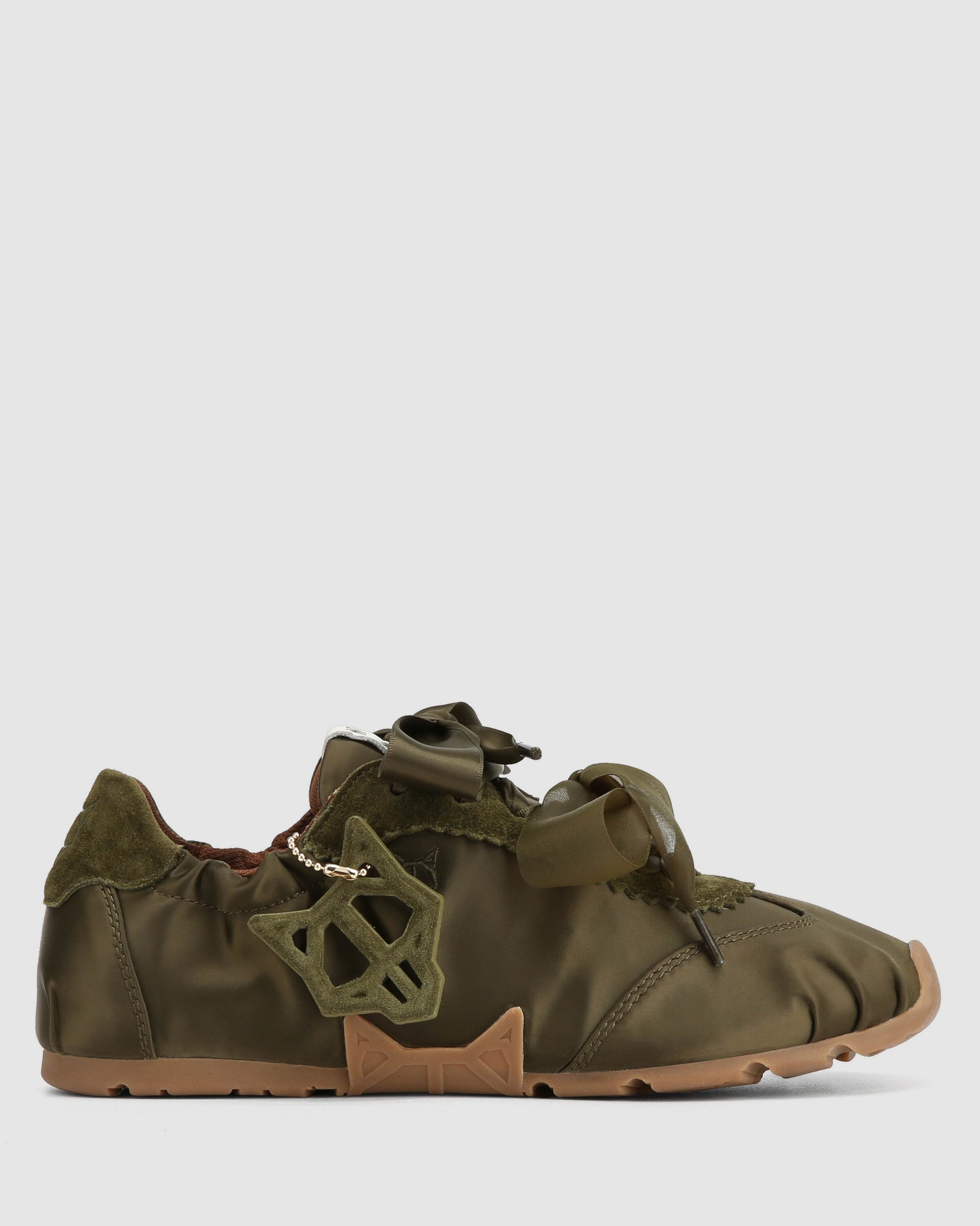Adorable Khaki Satin