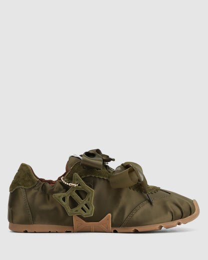 Adorable Khaki Satin