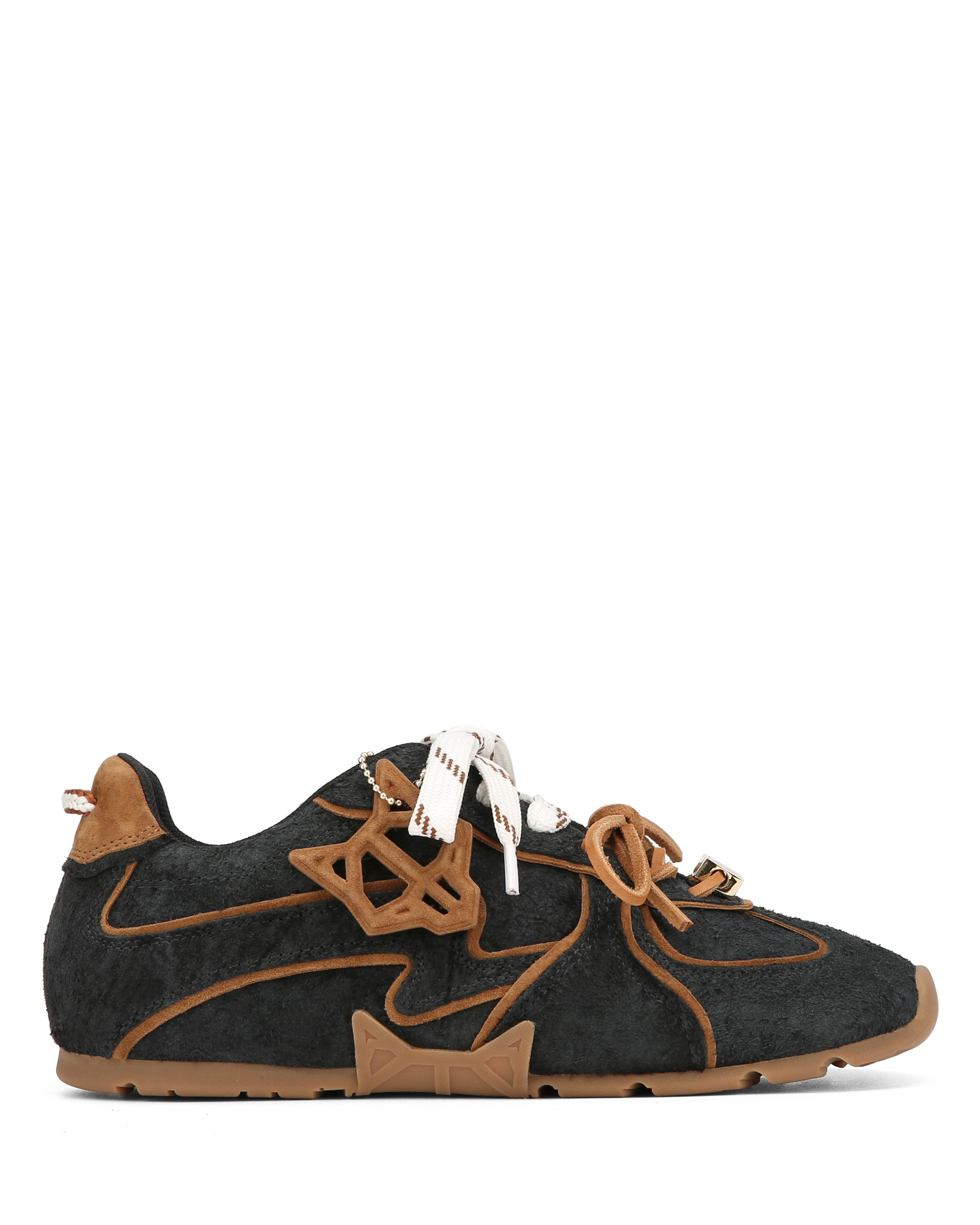 Adored Navy Tie Dye Suede