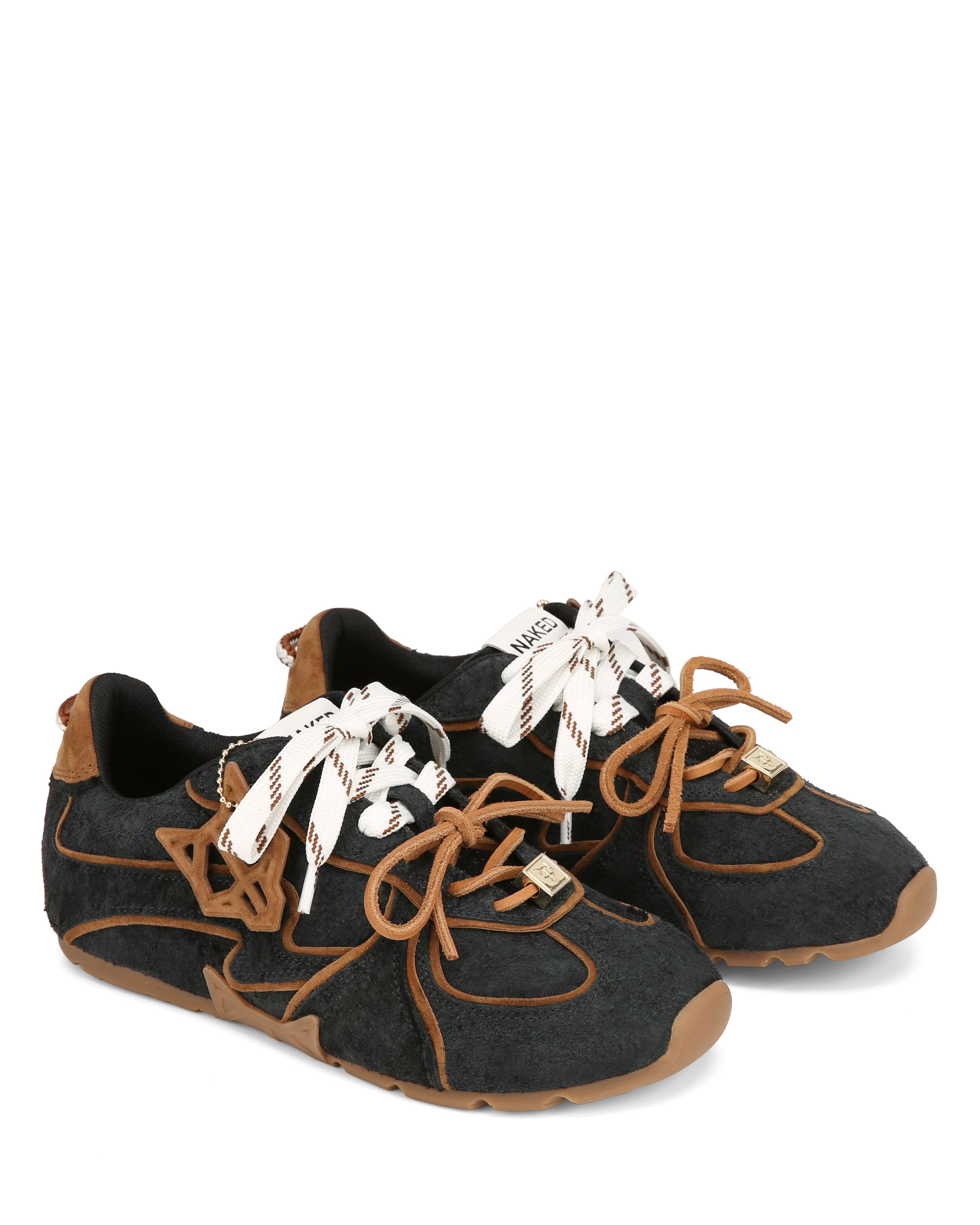 Adored Navy Tie Dye Suede