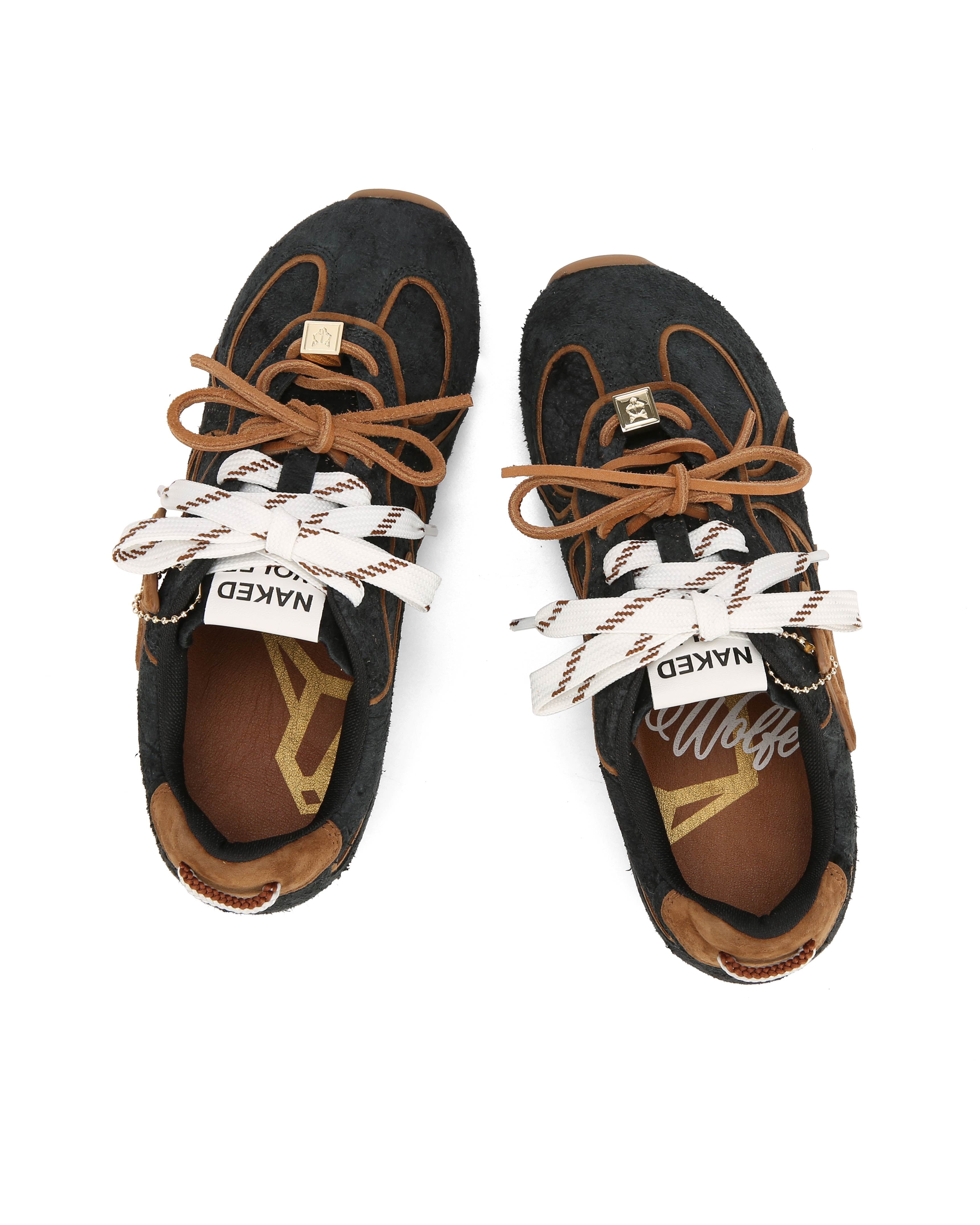 Adored Navy Tie Dye Suede