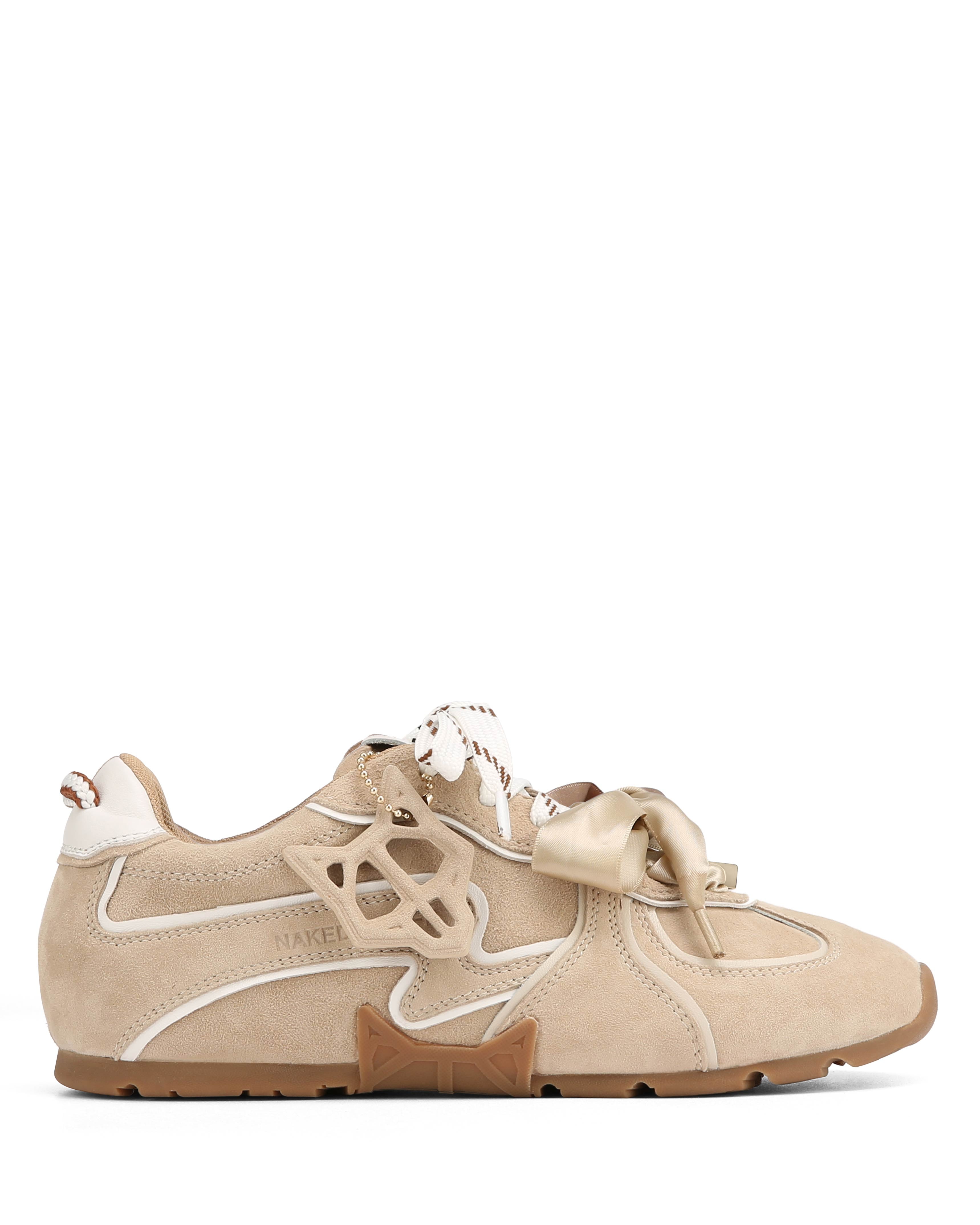 Adored Off White Suede