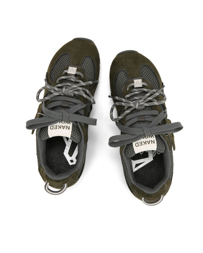 Adored Sport Green Suede
