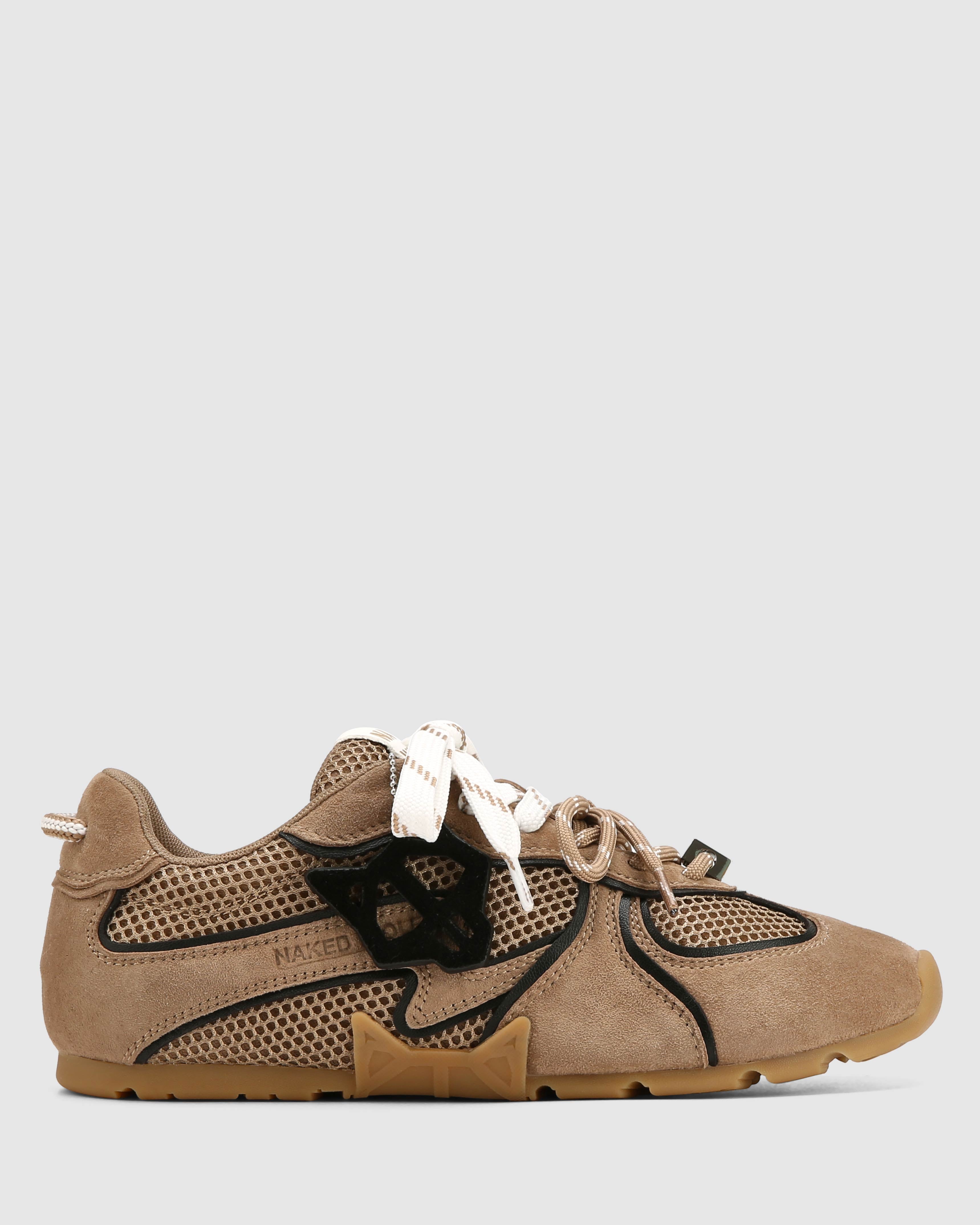 Adored Sport Taupe Suede