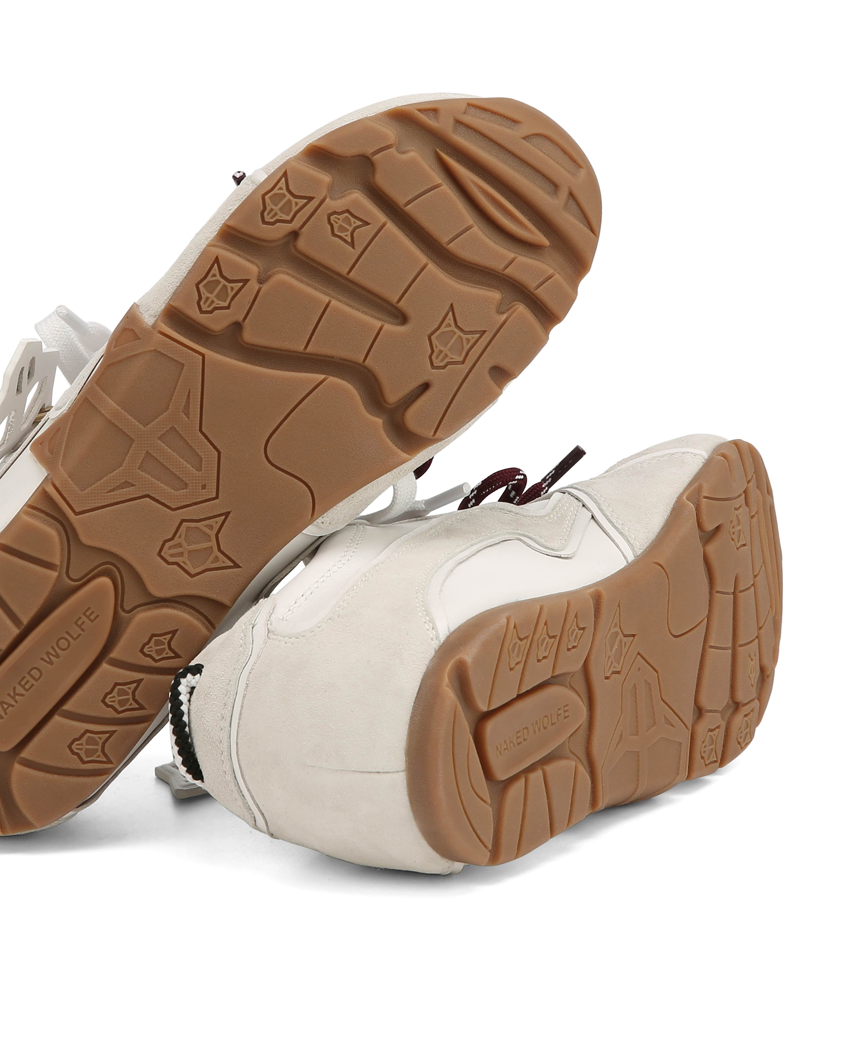 Adored White Suede/Leather