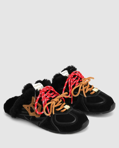 Adorn Black Suede