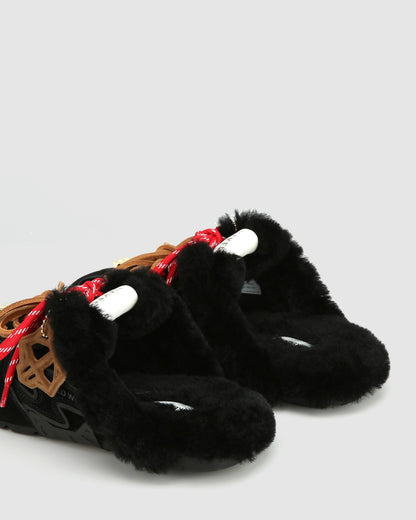 Adorn Black Suede