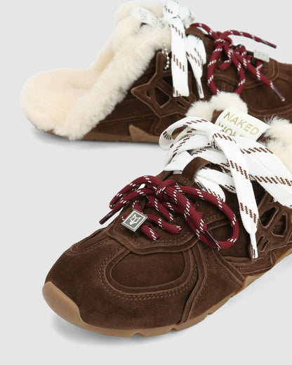 Adorn Brown Suede