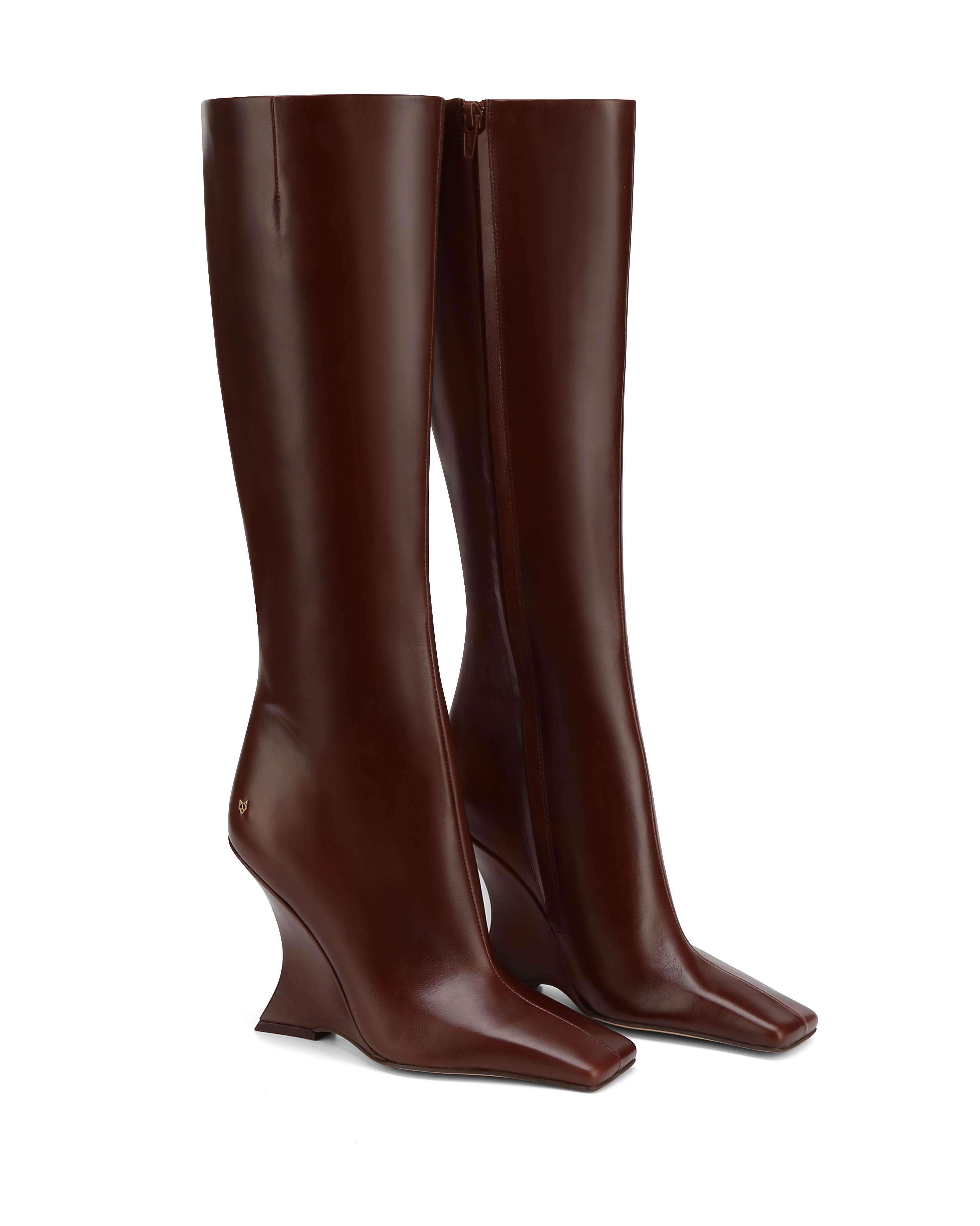 Adriana Brown Leather