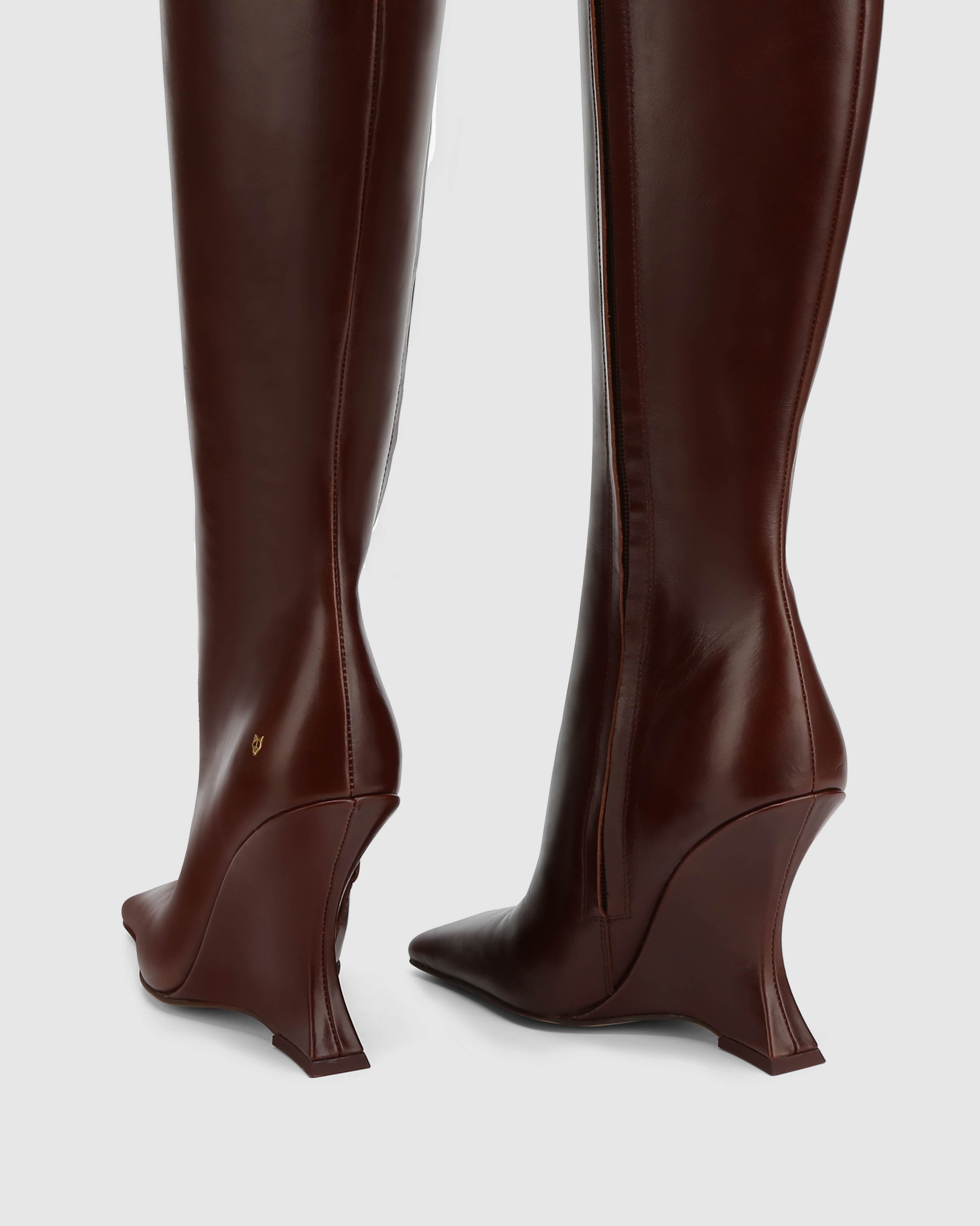 Adriana Brown Leather