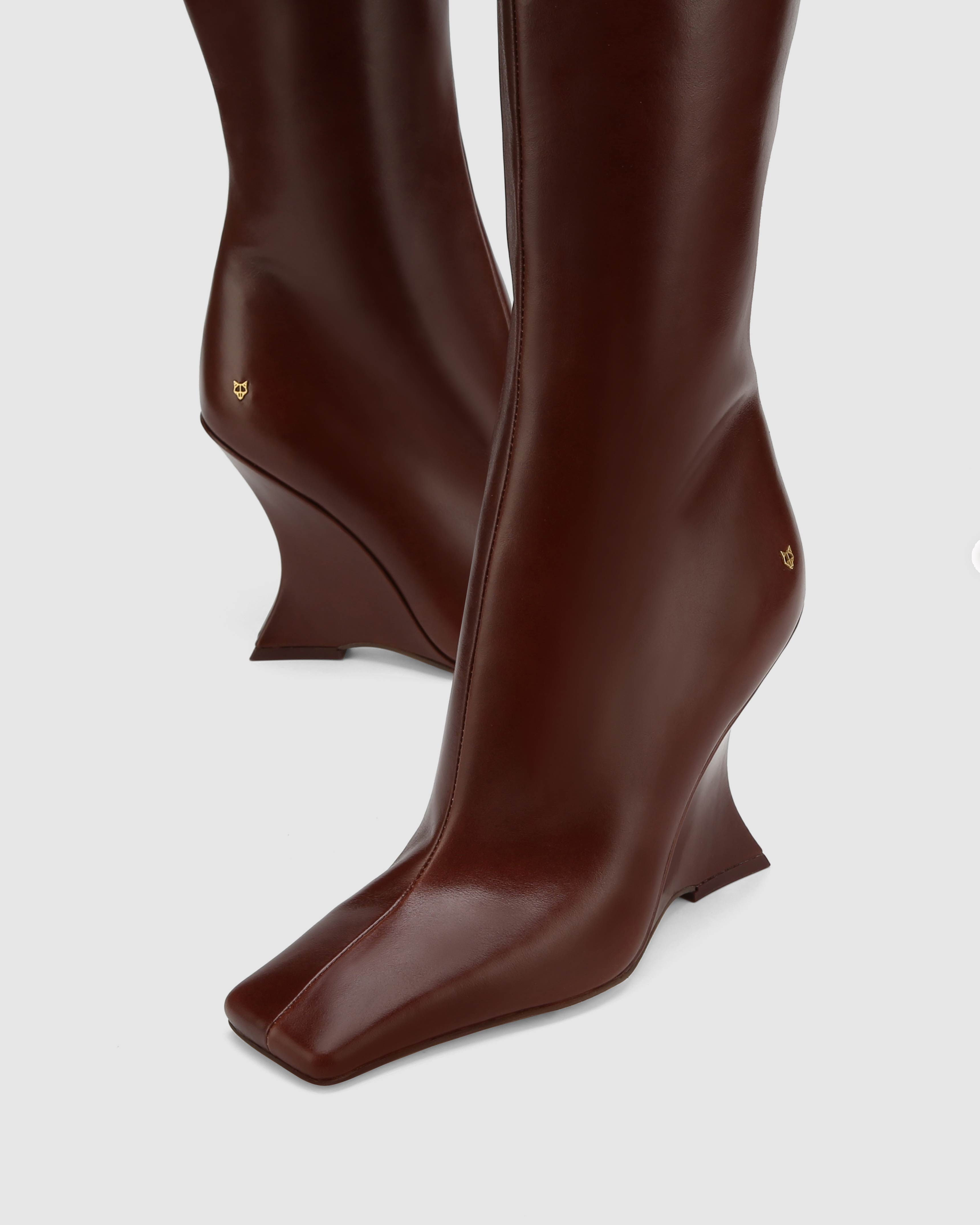 Adriana Brown Leather