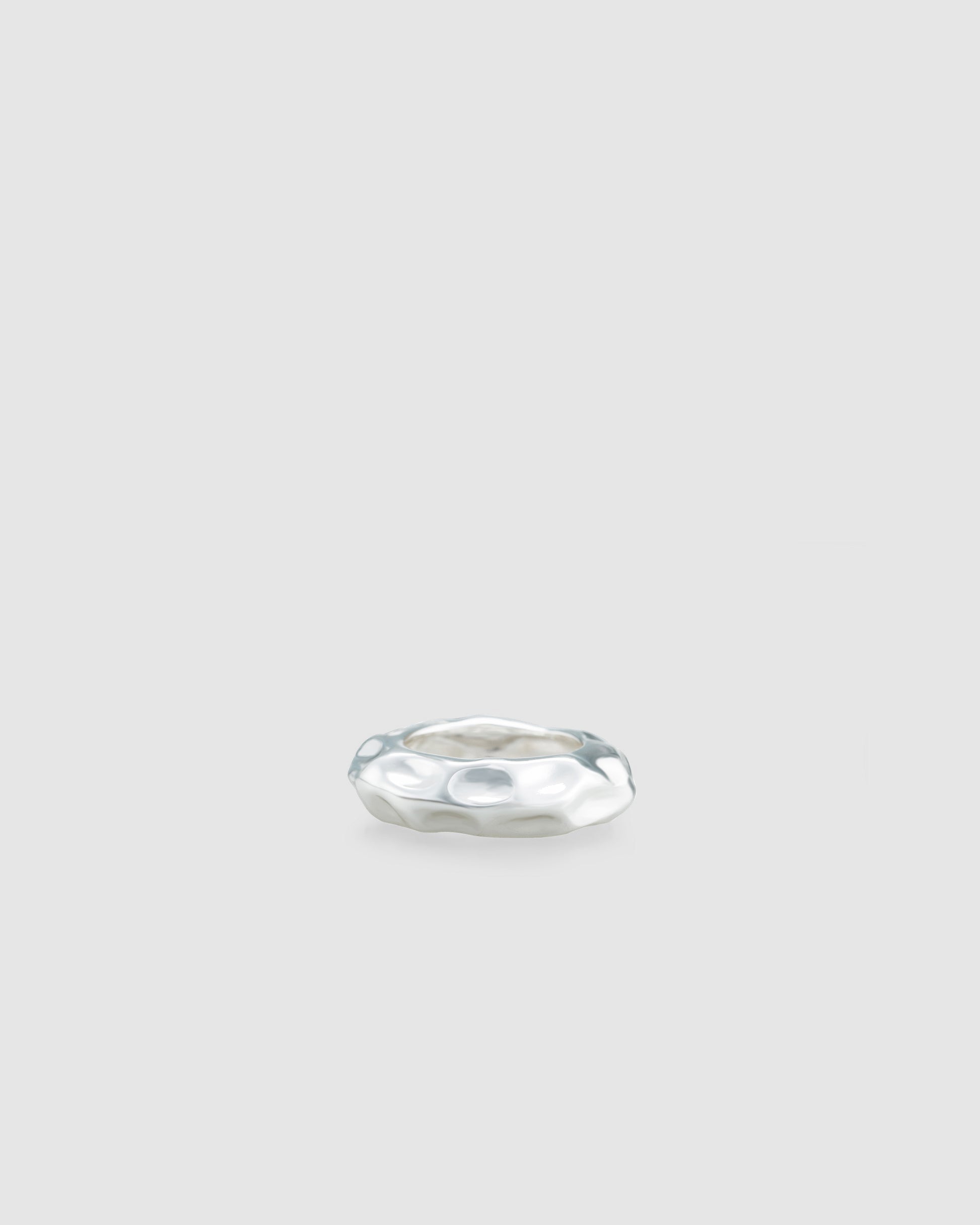 Aliah Stacked Rings Silver