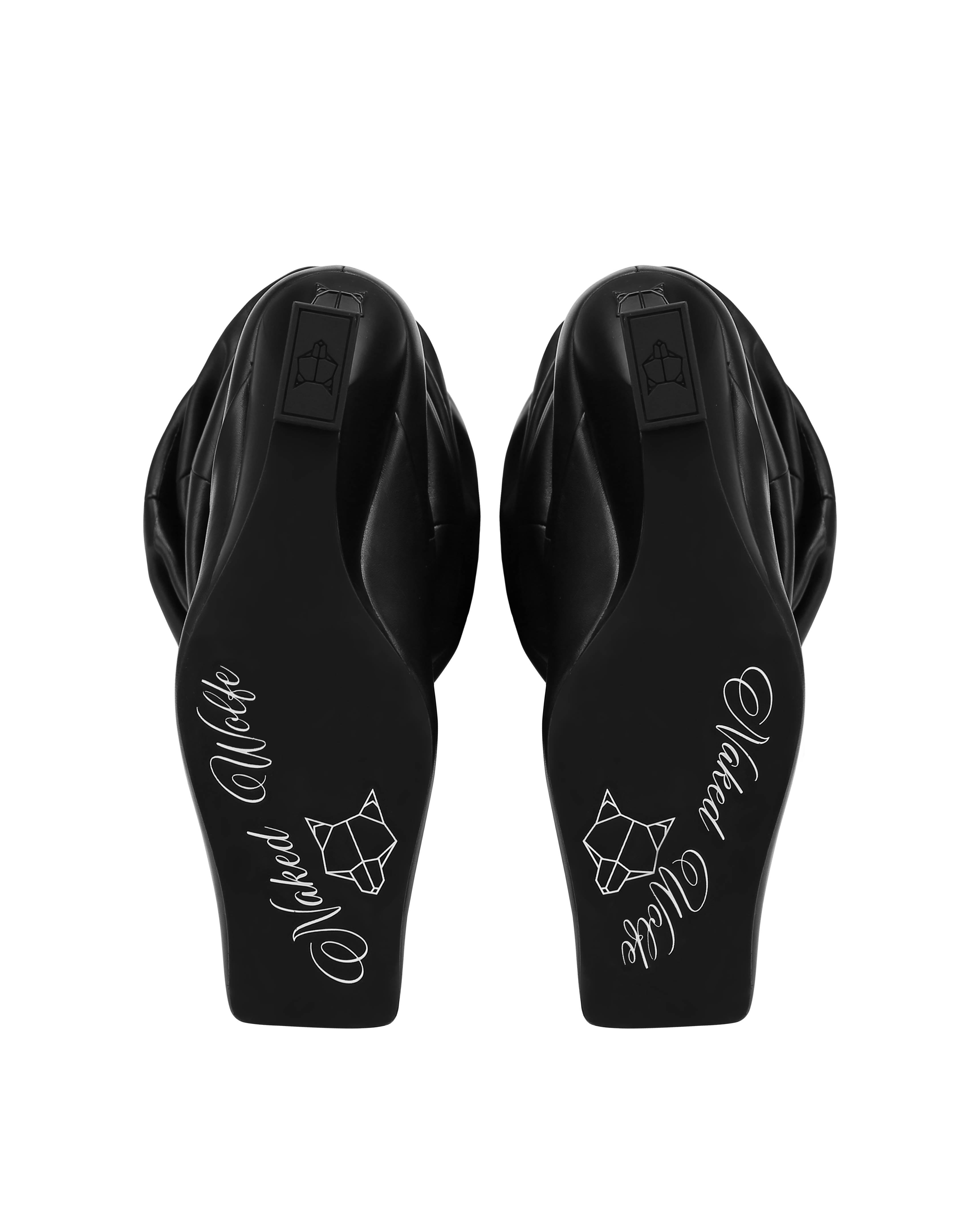 Allie Black Leather