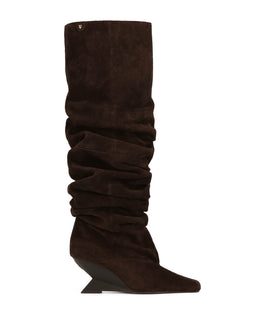 Allie Brown Suede