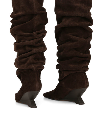 Allie Brown Suede