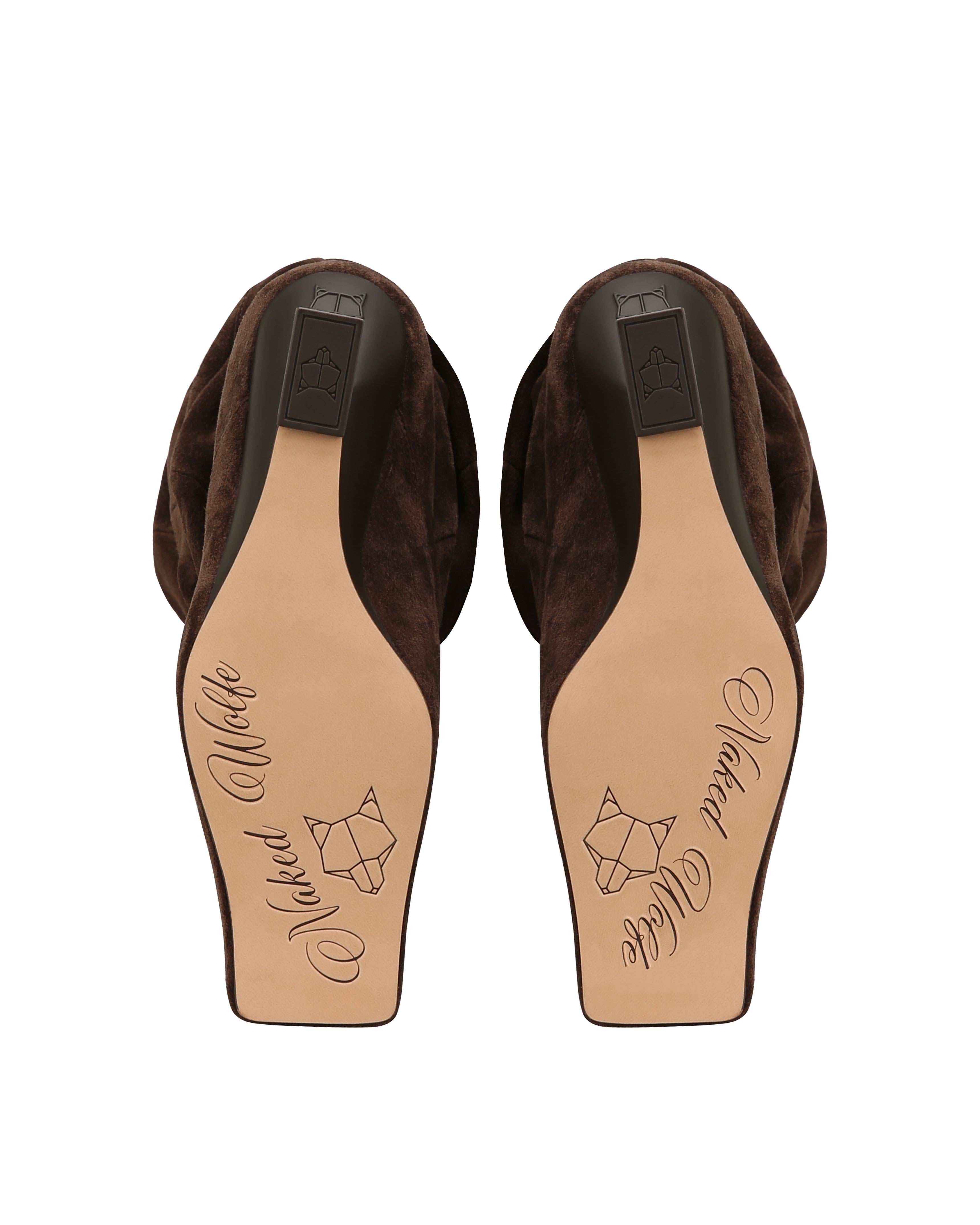 Allie Brown Suede
