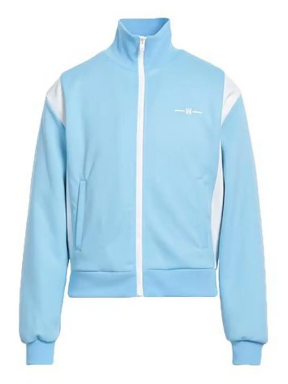 AMIRI ALWAYS ON POINT TRACK JACKET LIGHT BLUE