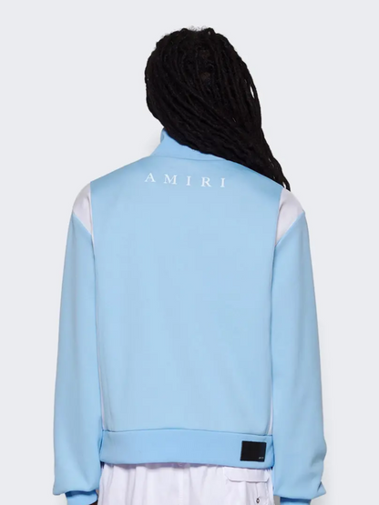 AMIRI ALWAYS ON POINT TRACK JACKET LIGHT BLUE