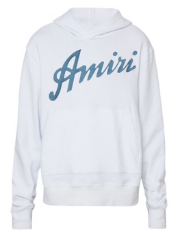 AMIRI CALIFORNIA HAWAIIAN HOODIE WHITE