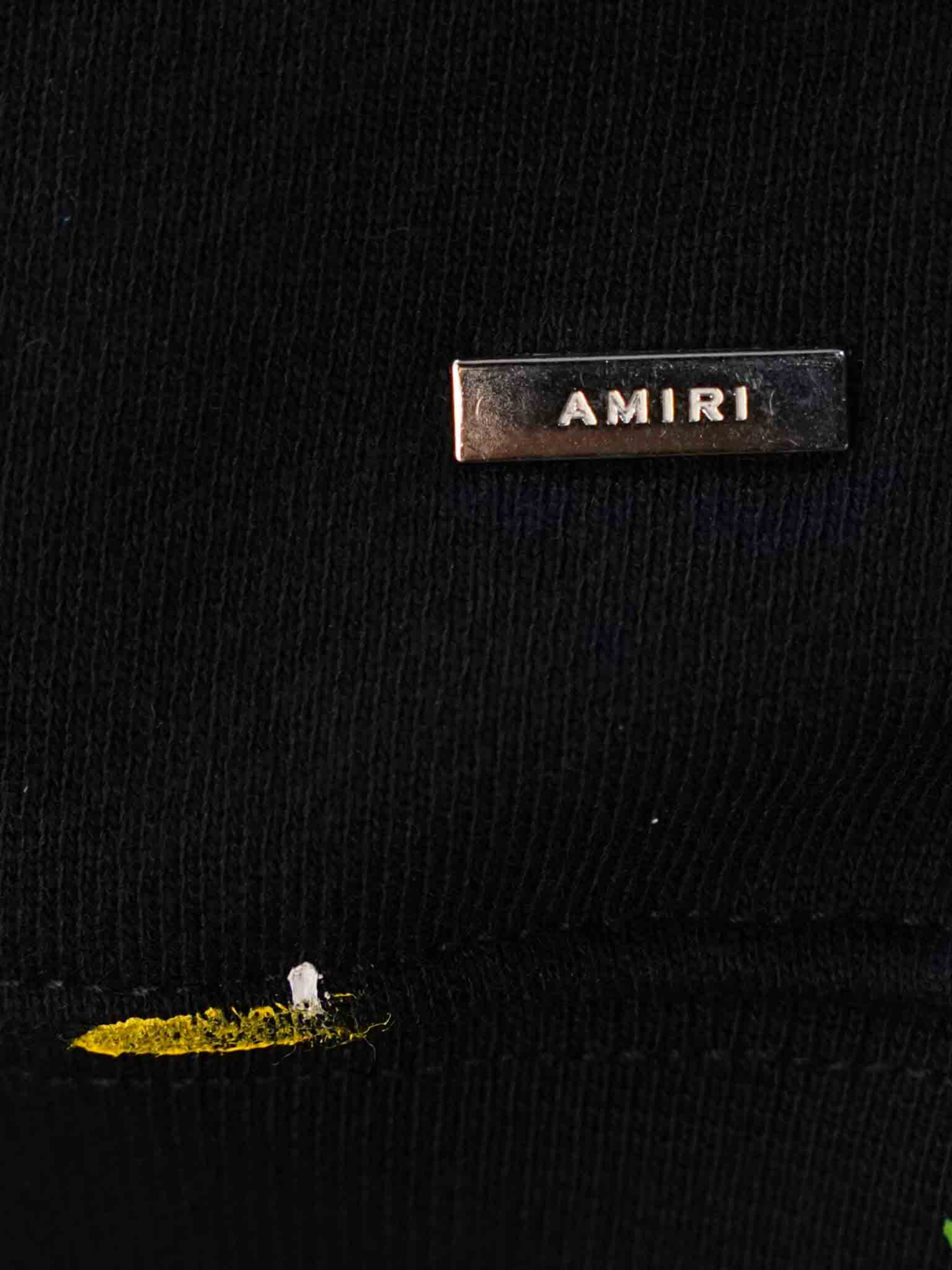 AMIRI BLOOD 38' HOODIE BLACK
