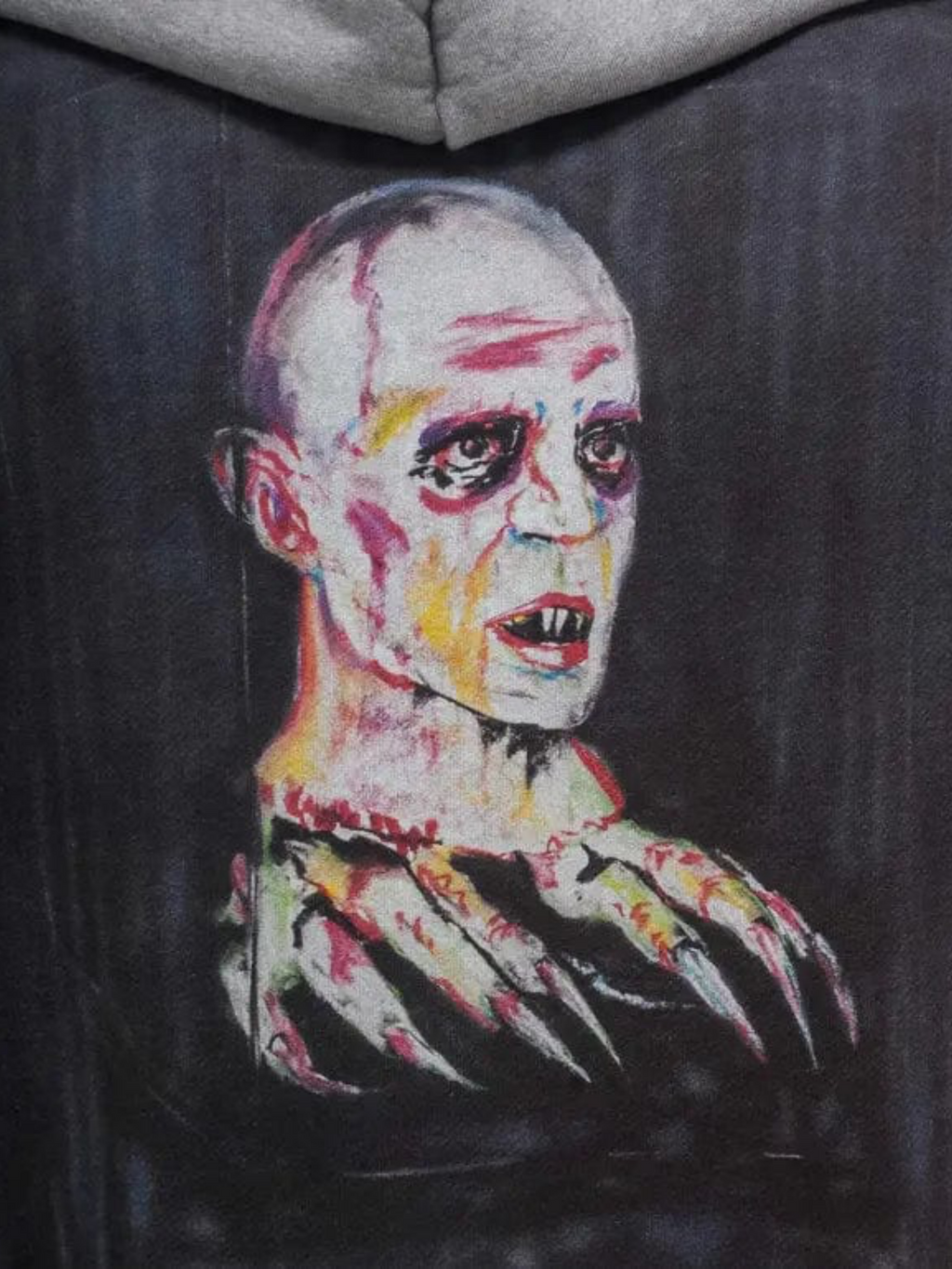 AMIRI BLOOD 38' HOODIE GREY