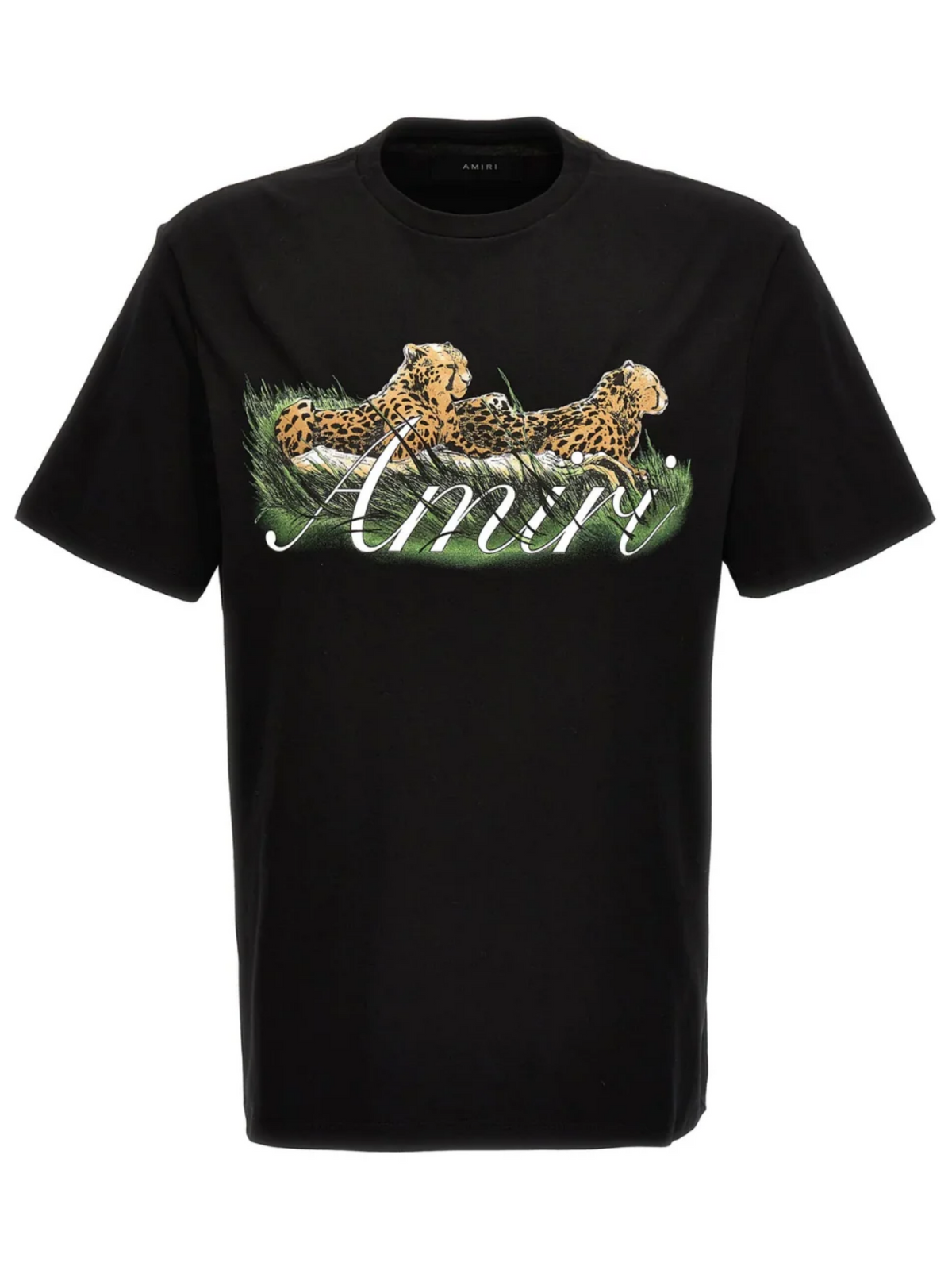 AMIRI CHEETAH TEE BLACK
