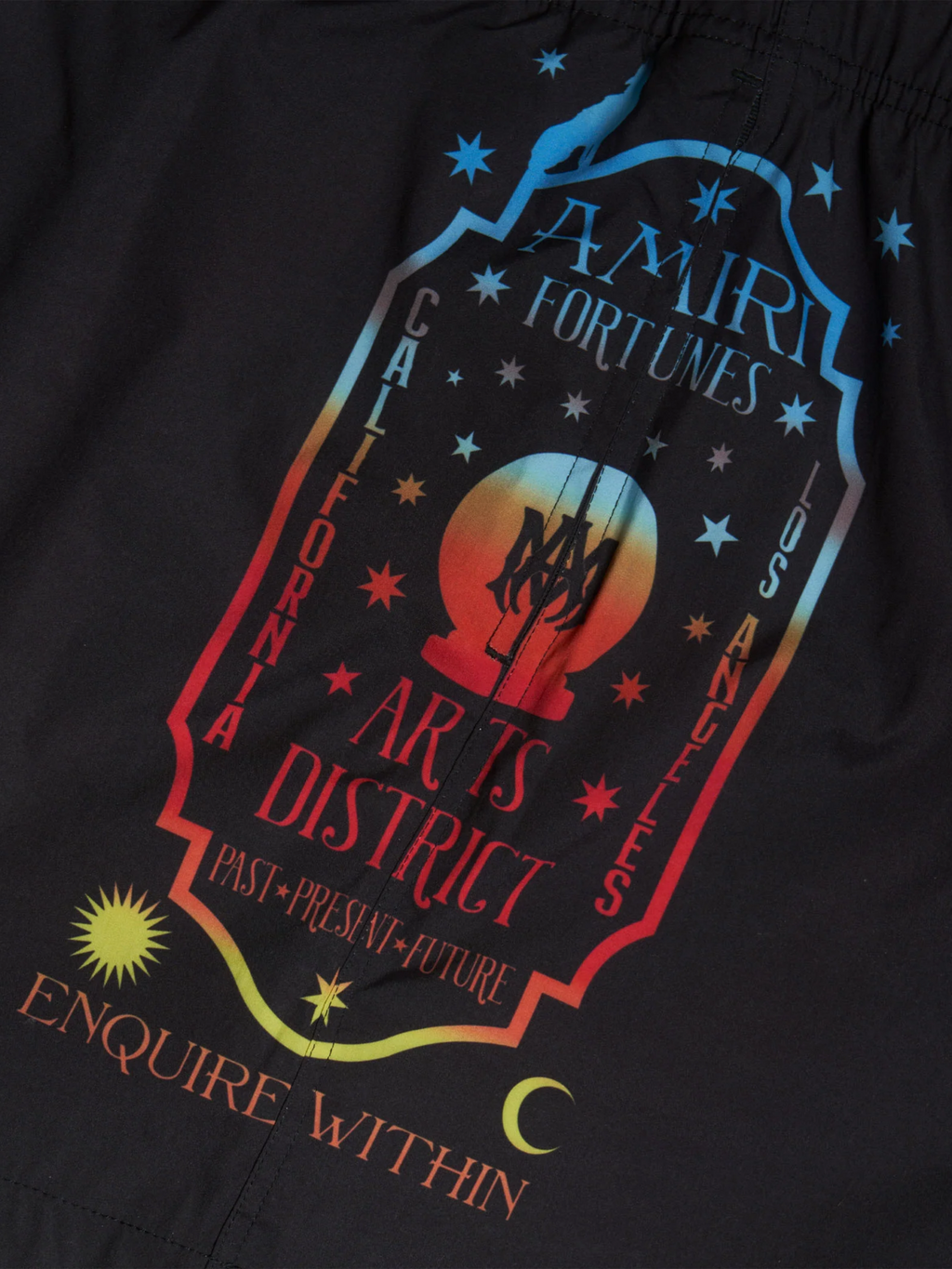 AMIRI FORTUNE SWIMSHORTS BLACK