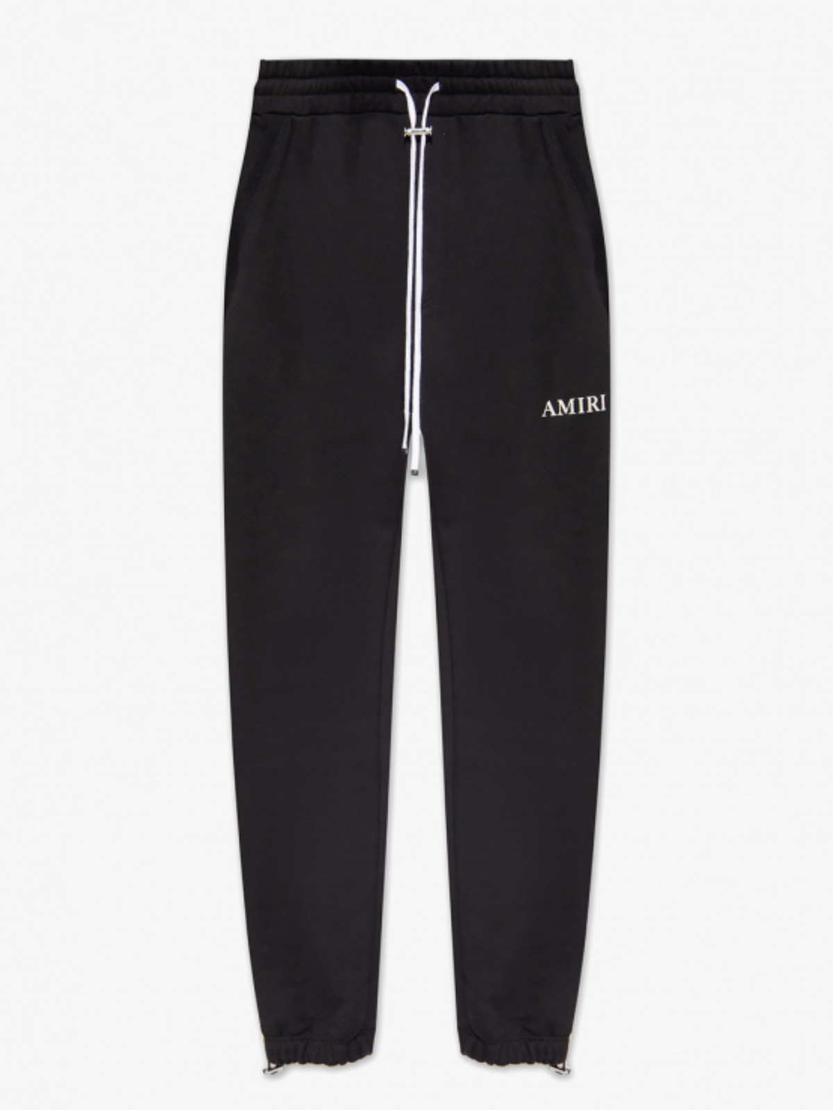 AMIRI PUFF LOGO SWEAT PANTS BLACK