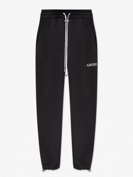 AMIRI PUFF LOGO SWEAT PANTS BLACK