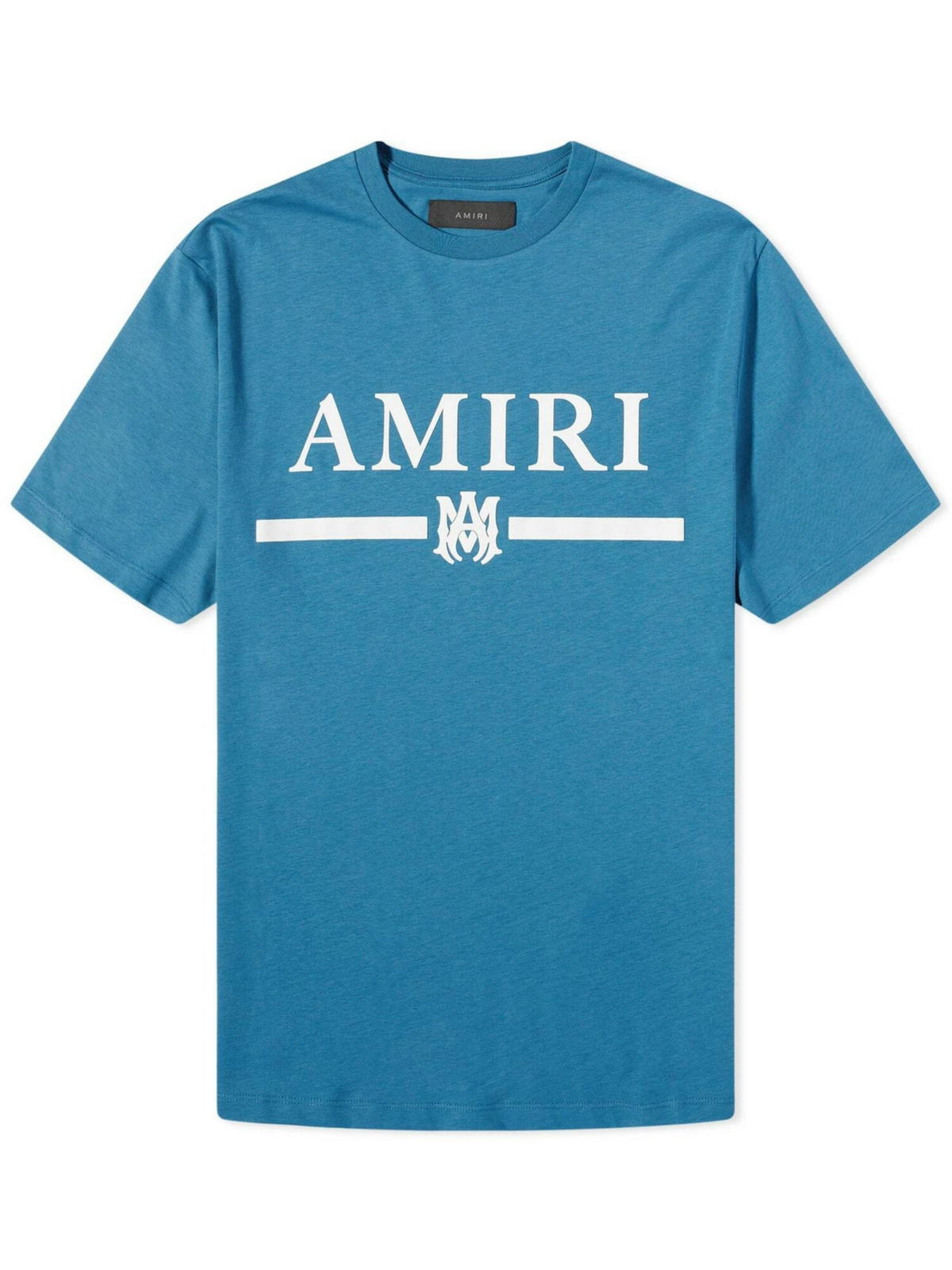 AMIRI MA BAR LOGO TEE TEAL