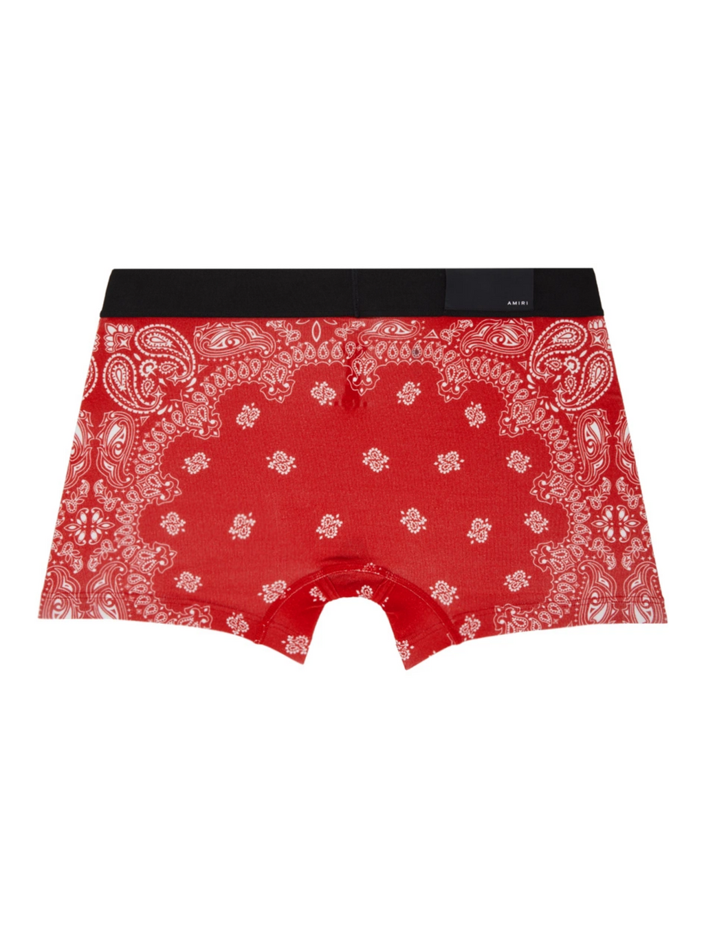 AMIRI BANDANA BOXER SHORTS RED