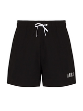 AMIRI CORE LOGO SWIM SHORTS BLACK