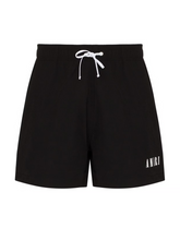 AMIRI CORE LOGO SWIM SHORTS BLACK