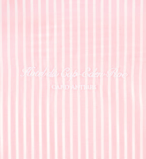 Eden Script Poplin Short - Pink/White Thin Stripe
