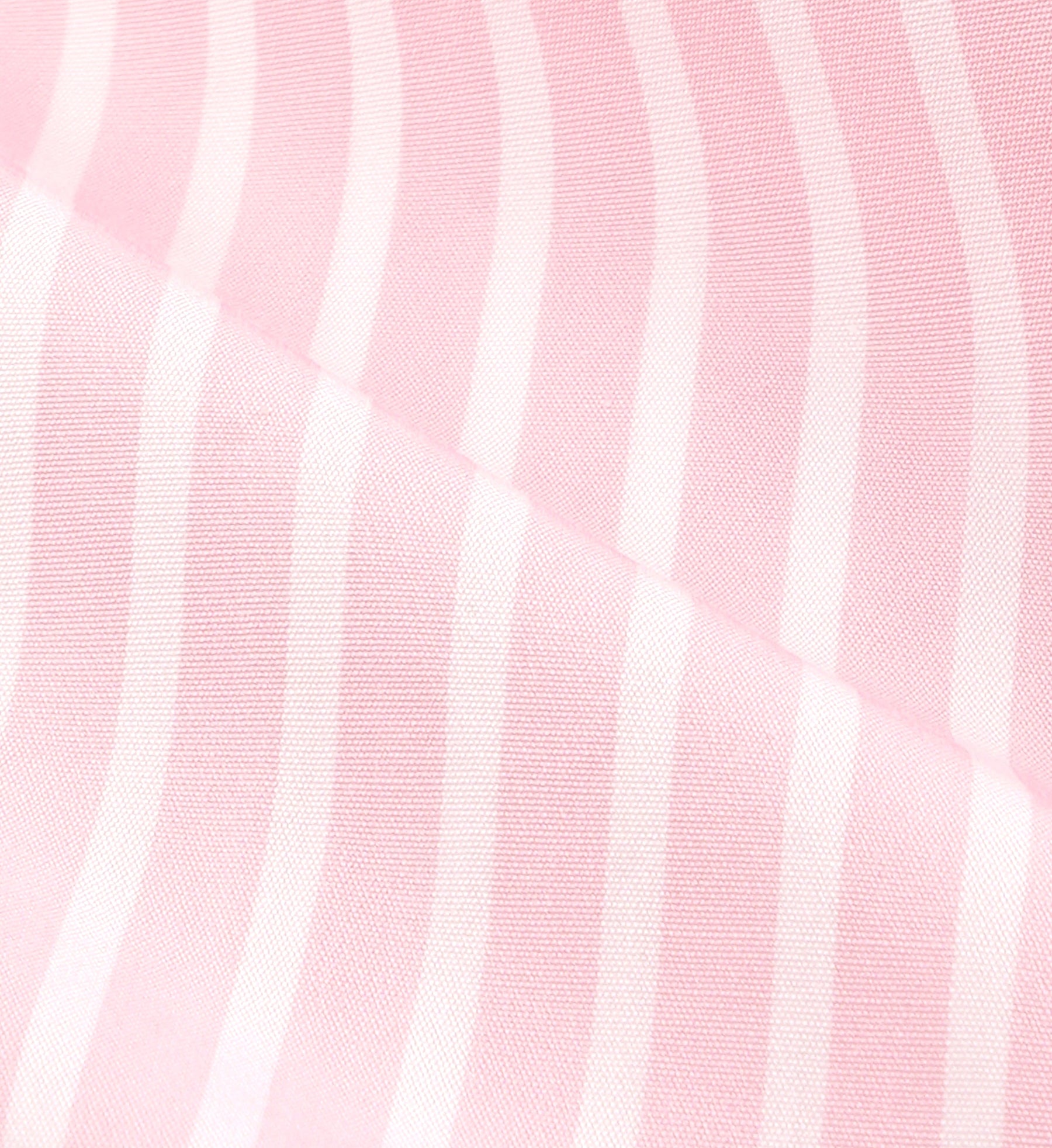 Eden Script Poplin Short - Pink/White Thin Stripe