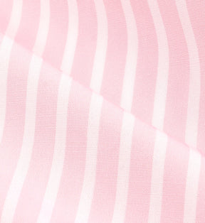 Eden Script Poplin Short - Pink/White Thin Stripe