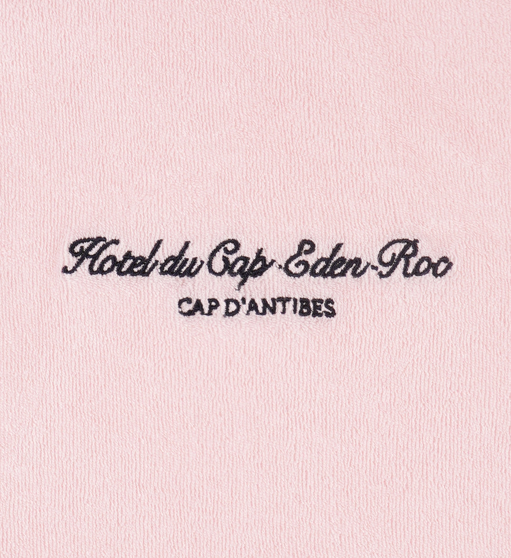 Eden Script Terry Polo Women - Pink Dolphin/Navy